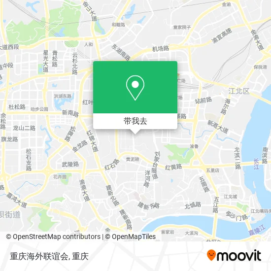 重庆海外联谊会地图