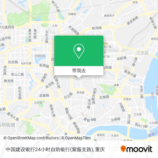 中国建设银行24小时自助银行(紫薇支路)地图