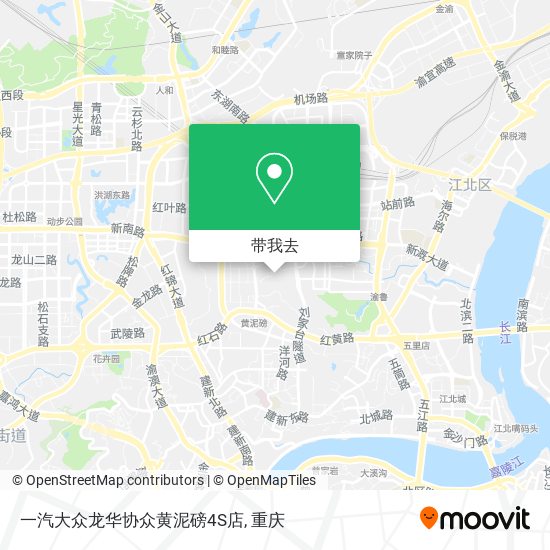 一汽大众龙华协众黄泥磅4S店地图