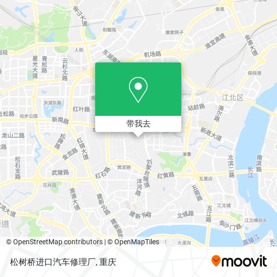 松树桥进口汽车修理厂地图