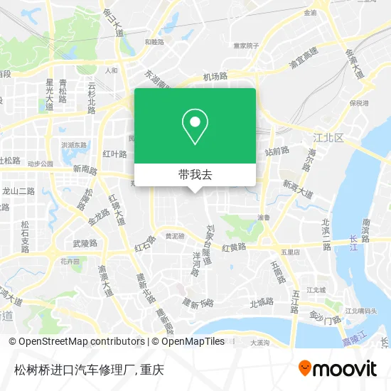 松树桥进口汽车修理厂地图