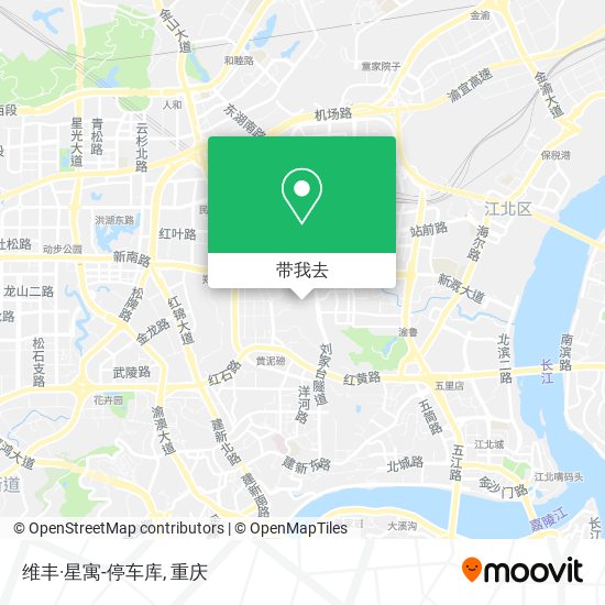 维丰·星寓-停车库地图