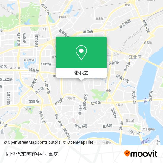 同浩汽车美容中心地图