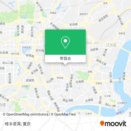 维丰星寓地图