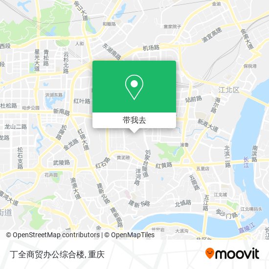 丁全商贸办公综合楼地图