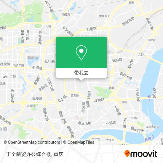 丁全商贸办公综合楼地图