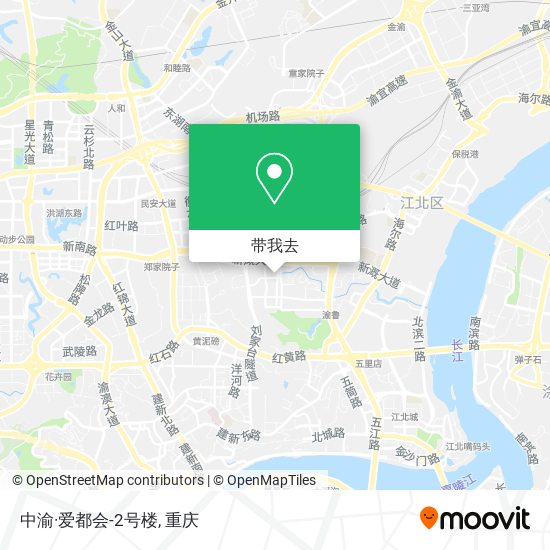 中渝·爱都会-2号楼地图