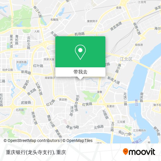 重庆银行(龙头寺支行)地图