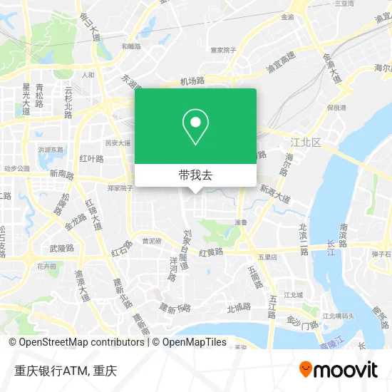 重庆银行ATM地图