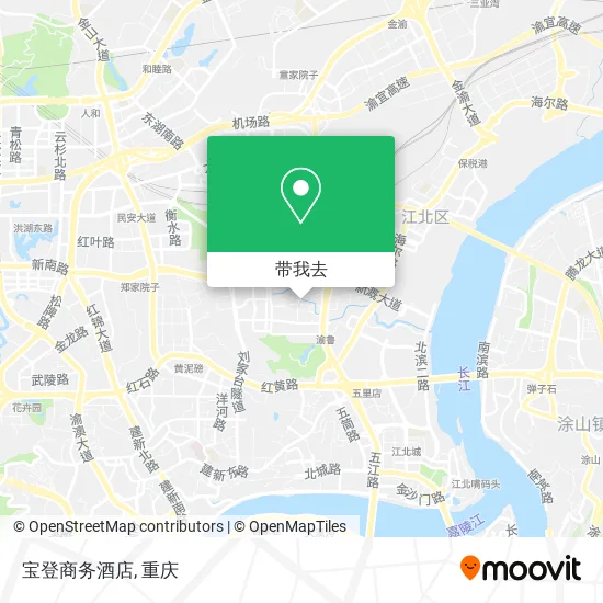 宝登商务酒店地图
