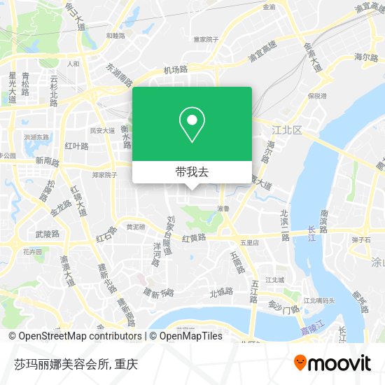 莎玛丽娜美容会所地图