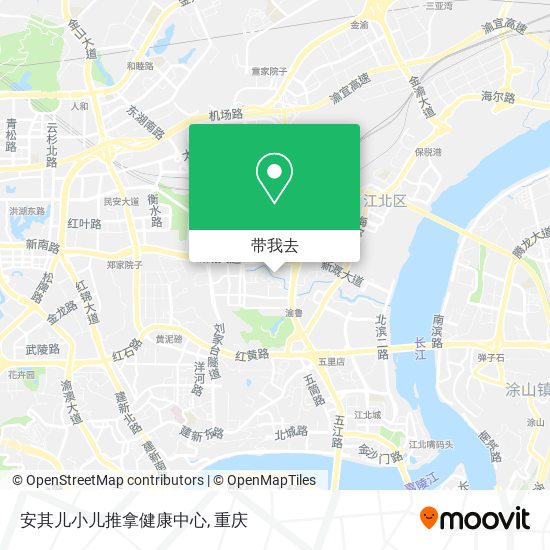 安其儿小儿推拿健康中心地图