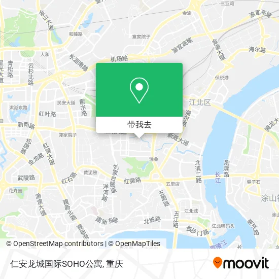 仁安龙城国际SOHO公寓地图