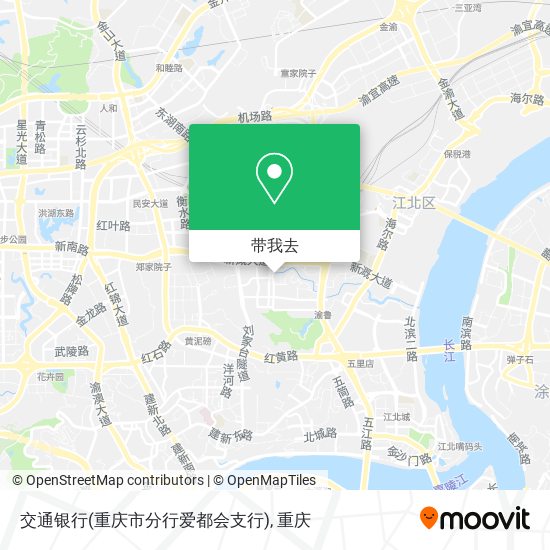交通银行(重庆市分行爱都会支行)地图
