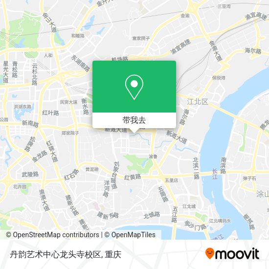 丹韵艺术中心龙头寺校区地图