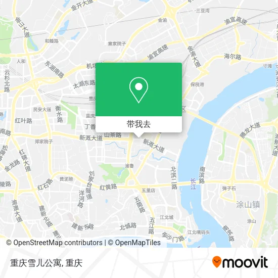 重庆雪儿公寓地图
