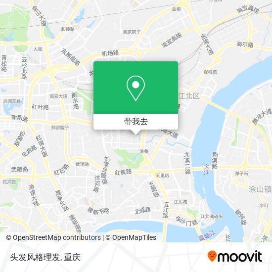 头发风格理发地图