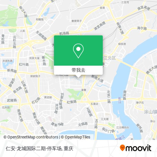仁安·龙城国际二期-停车场地图