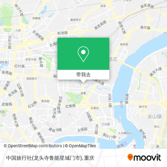 中国旅行社(龙头寺鲁能星城门市)地图