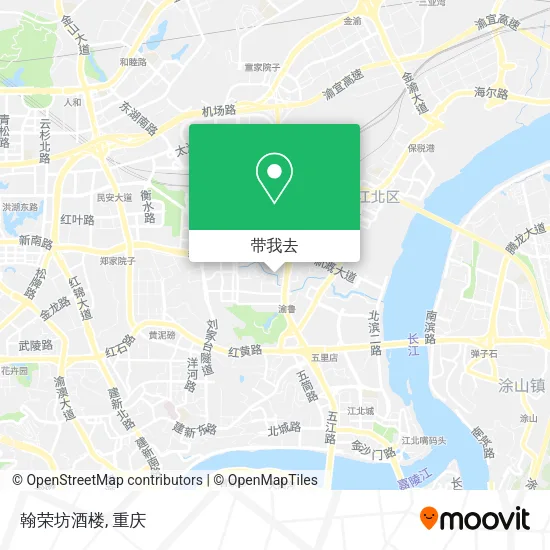 翰荣坊酒楼地图