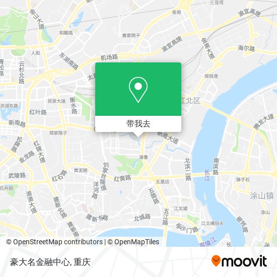 豪大名金融中心地图