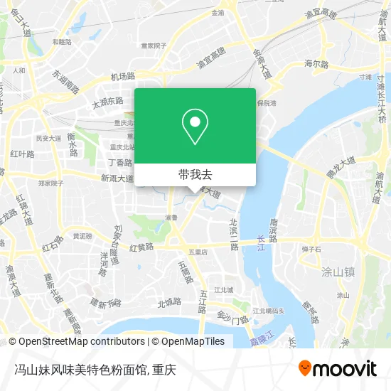 冯山妹风味美特色粉面馆地图