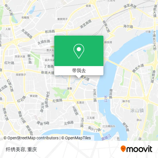 纤绣美容地图