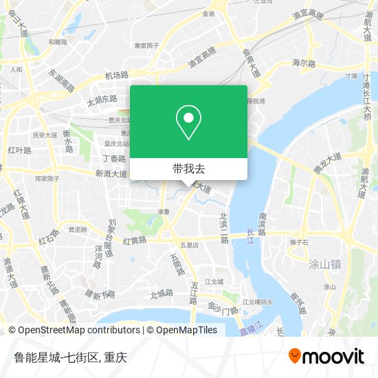 鲁能星城-七街区地图