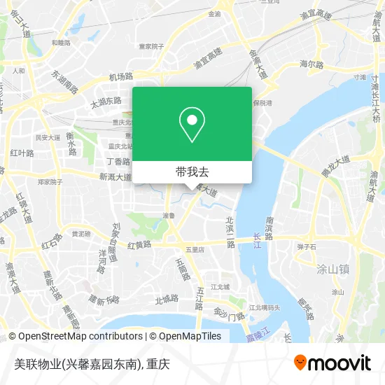 美联物业(兴馨嘉园东南)地图