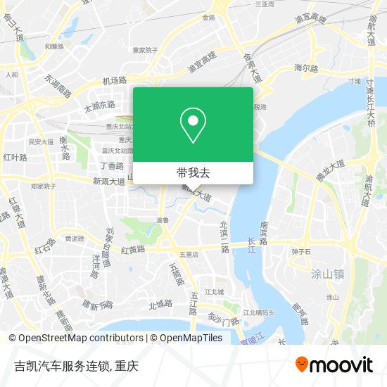吉凯汽车服务连锁地图