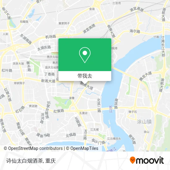 诗仙太白烟酒茶地图