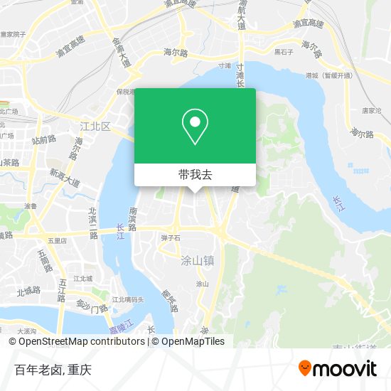 百年老卤地图