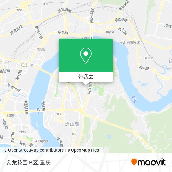 盘龙花园-B区地图