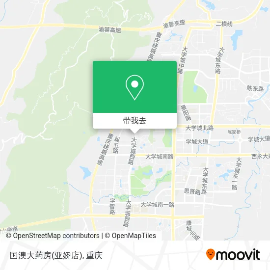 国澳大药房(亚娇店)地图