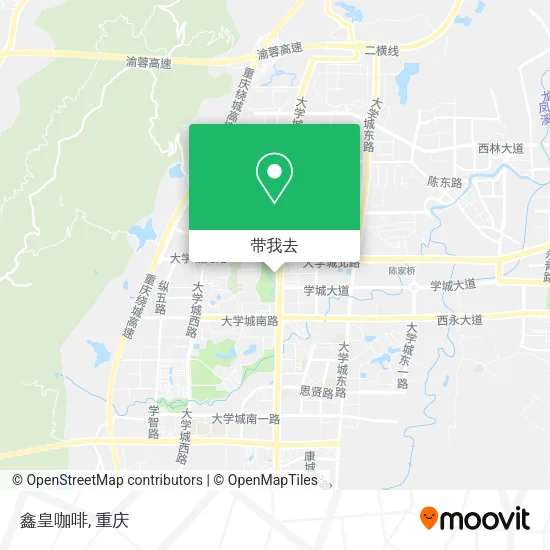 鑫皇咖啡地图