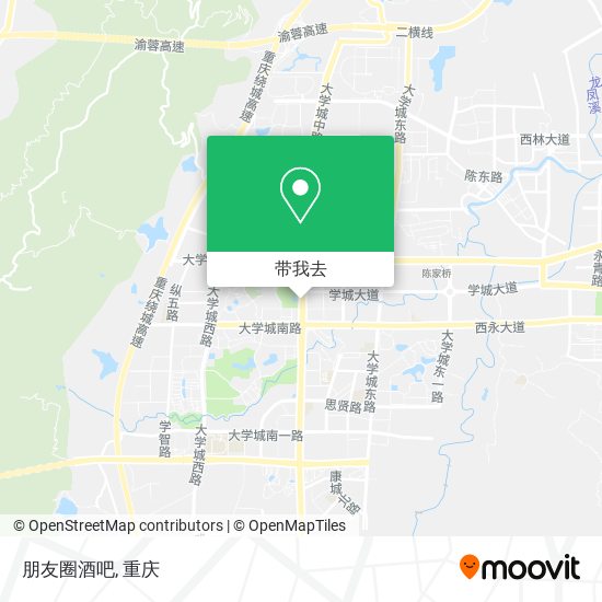 朋友圈酒吧地图