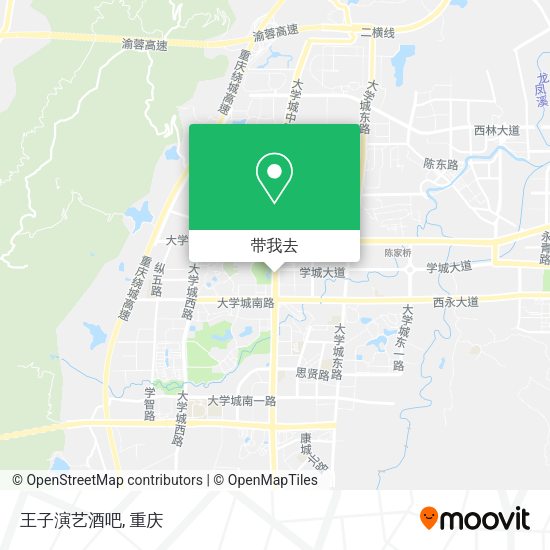 王子演艺酒吧地图