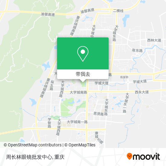 周长林眼镜批发中心地图