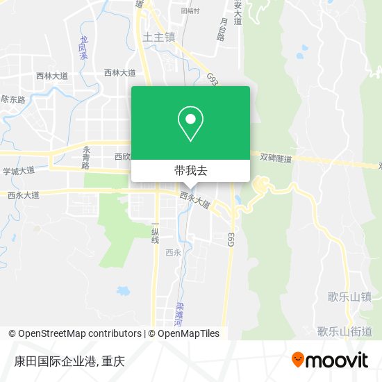 康田国际企业港地图