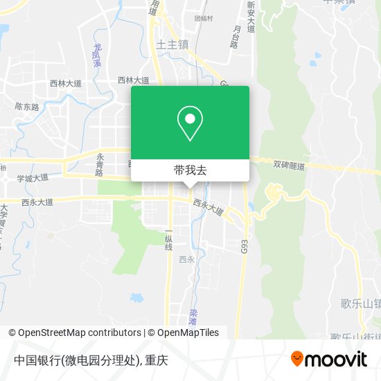 中国银行(微电园分理处)地图