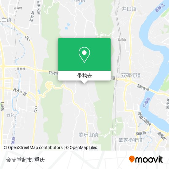 金满堂超市地图