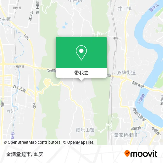 金满堂超市地图