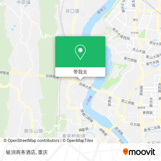 银润商务酒店地图