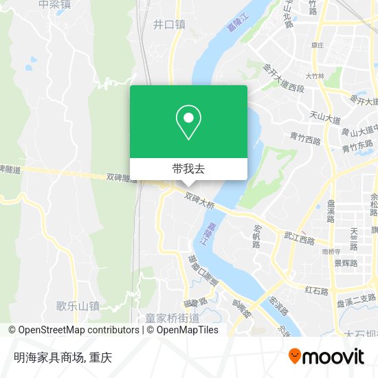 明海家具商场地图