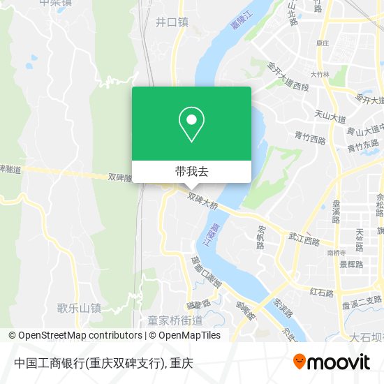 中国工商银行(重庆双碑支行)地图
