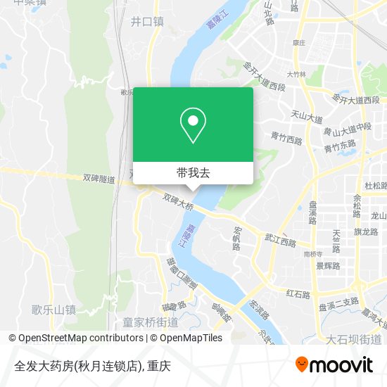 全发大药房(秋月连锁店)地图