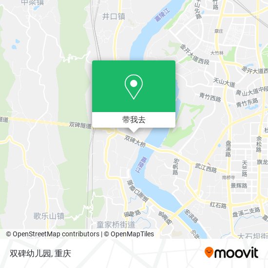 双碑幼儿园地图