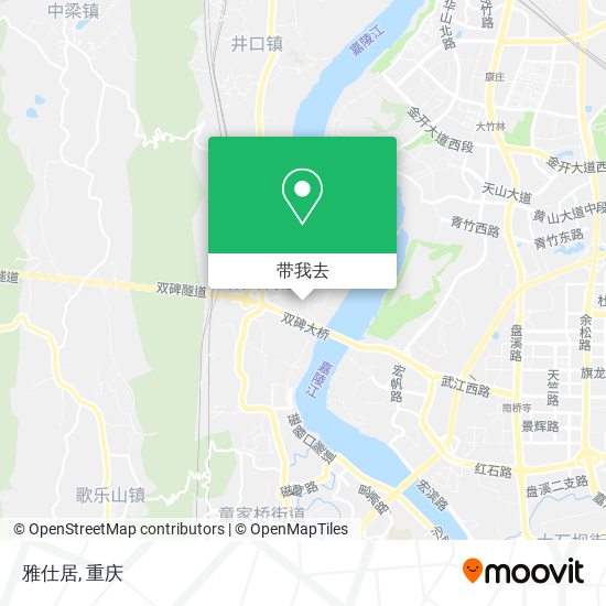 雅仕居地图