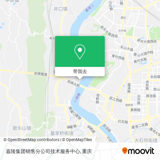 嘉陵集团销售分公司技术服务中心地图