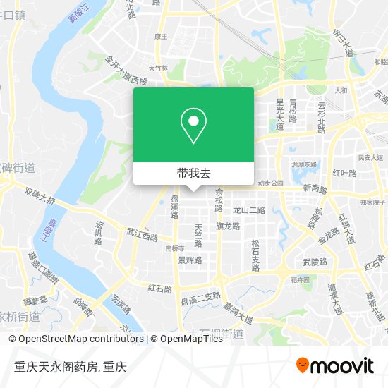 重庆天永阁药房地图